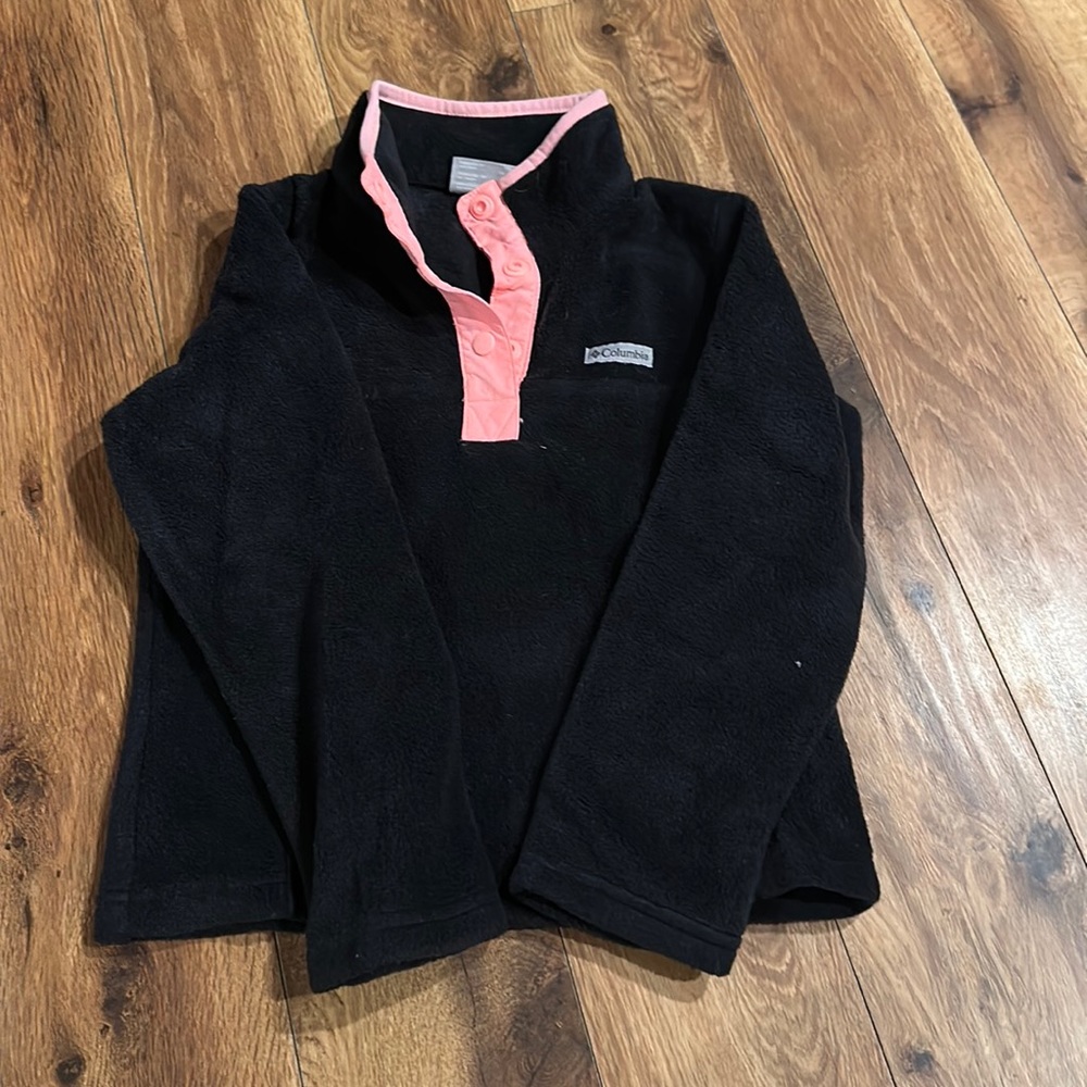 Girls Columbia fleece pullover